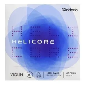 Encordado Daddario H3101/4m Violín 1/4 Helicore T: Medium