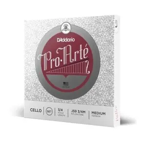 Encordado Daddario J593/4m P/ Cello Proarte 3/4 T: Medium