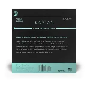 Encordado Daddario K410 Mm Viola 16 O +&nbsp; Kaplan Medium Ls