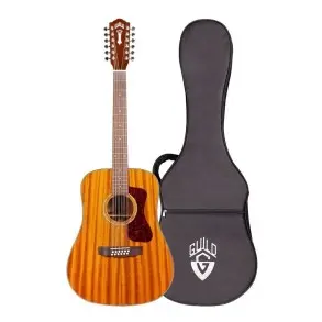 Guitarra Electroacústica Guild 12 Cuerdas D-1212e + Funda