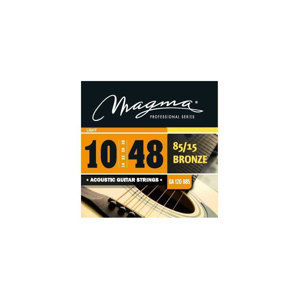 Magma Ga120b85 - Encordado Guitarra Acustica Bronce 85/15