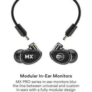 Mee Audio Mx1 Pro Auriculares In Ear Para Monitoreo Black