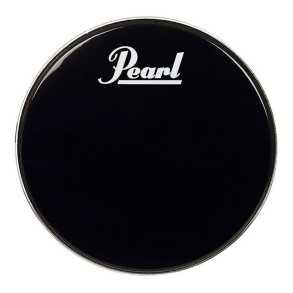 Parche Pearl 24" Signature Negro Capa Simple Con Logo EB-24BDPL