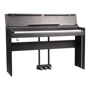 Piano Electrico Con Mueble, Pedales Y Tapa Artesia A24blk