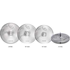 Set Platillos De Practica Sabian 14" 16" 18" 20" Qtpc504