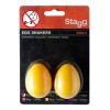 Shakers Stagg Huevos Ritmicos Par 45 Gr Seg-2yw Amarillos