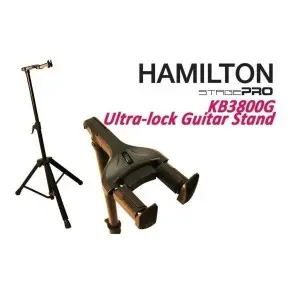Soporte De Guitarra Con Traba Automatica Hamilton Kb3800g