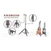 Soporte De Guitarra Con Traba Automatica Hamilton Kb3800g