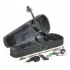 Violin Electrico 4/4 Stagg Evn44bk + Estuche Y Accesorios