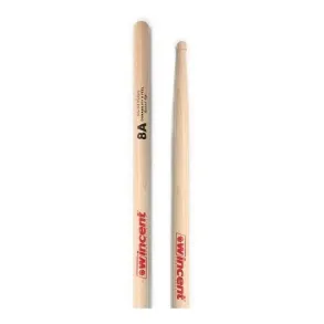 Baqueta Palillo Bateria Wincent 8a American Hickory W-8a
