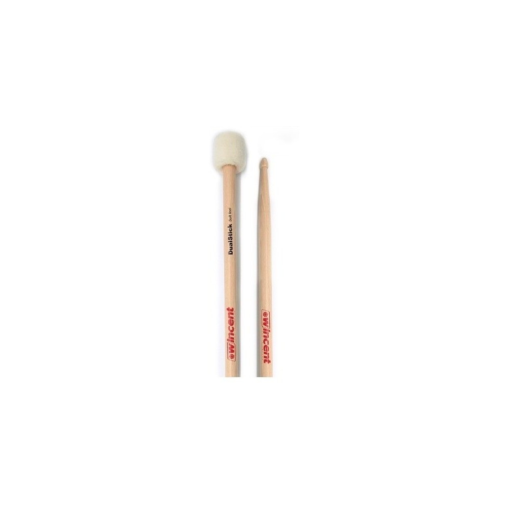 Baqueta Palillo Dual Stick Wincent American Hickory W-ds