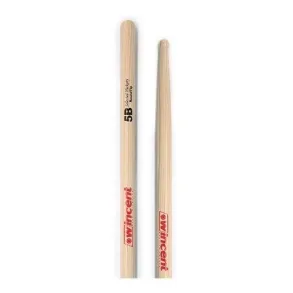 Baqueta Palillo Wincent 5b Punta Redonda Hickory W-5brt