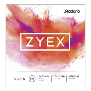 Encordado Daddario Dz410mm P/viola Medium Zyex&nbsp;t: Medium