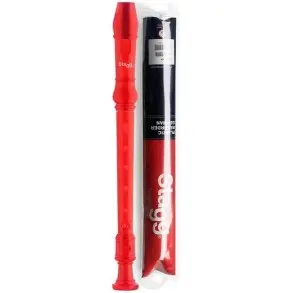 Flauta Dulce Stagg Soprano Recger Principiante - Escolar RECGERTRD