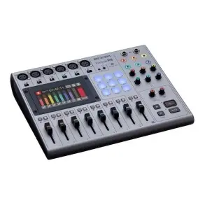 Grabador Podcasts Multipista Portatil Zoom Podtrak P8 Mixer 8 Canales
