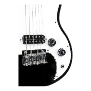 Guitarra Eléctrica Vox De Escala Corta Sdc-1 Color Negro