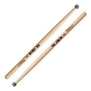 Palillos Vic Firth Corpsmaster Chop-out Punta Goma MS6CO