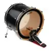 Parche Evans 16" Emad Transparente Capa Simple Para usar un Tom como Bombo TT16EMAD