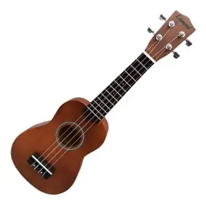 Ukelele Soprano Leonard Uk15 Sparkle Brillante Con Funda UK15NA