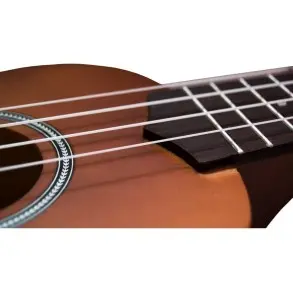 Ukelele Soprano Leonard Uk15 Sparkle Brillante Con Funda UK15NA