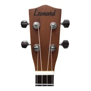 Ukelele Soprano Leonard Uk15 Sparkle Brillante Con Funda UK15NA