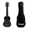 Ukelele Soprano Leonard Uk15 Sparkle Brillante Con Funda UK15SBK