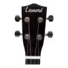 Ukelele Soprano Leonard Uk15 Sparkle Brillante Con Funda UK15SBK