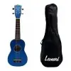 Ukelele Soprano Leonard Uk15 Sparkle Brillante Con Funda UK15SBU