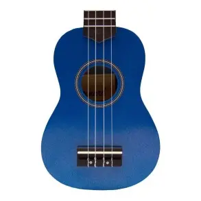 Ukelele Soprano Leonard Uk15 Sparkle Brillante Con Funda UK15SBU