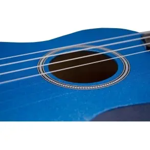 Ukelele Soprano Leonard Uk15 Sparkle Brillante Con Funda UK15SBU