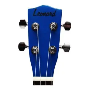 Ukelele Soprano Leonard Uk15 Sparkle Brillante Con Funda UK15SBU