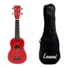 Ukelele Soprano Leonard Uk15 Sparkle Brillante Con Funda UK15SRD