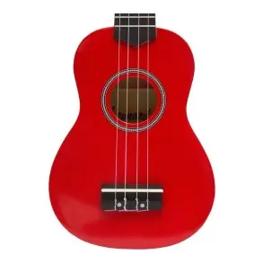 Ukelele Soprano Leonard Uk15 Sparkle Brillante Con Funda UK15SRD
