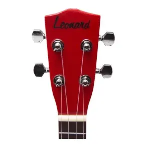 Ukelele Soprano Leonard Uk15 Sparkle Brillante Con Funda UK15SRD