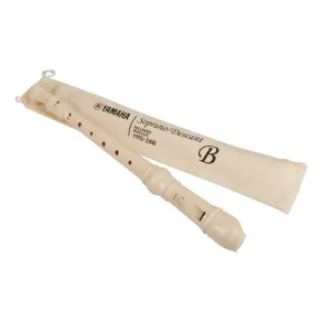 Flauta Dulce Yamaha Yrs24 Soprano Barroca Afinada En Do