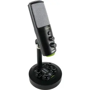 Mackie Mixer Micrófono Condenser Chromium Usb 2 Canales