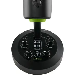 Mackie Mixer Micrófono Condenser Chromium Usb 2 Canales