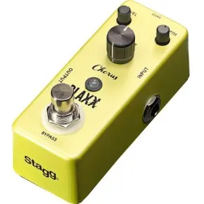 Mini Pedal Chorus Stagg True Bypass Carcasa De Metal Bx