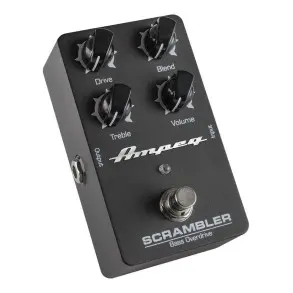 Pedal Overdrive Analog Ampeg Scrambler Bajo True Bypass