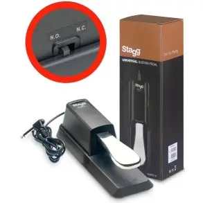 Pedal Sustain Stagg Susped10 Universal para Teclado / Piano