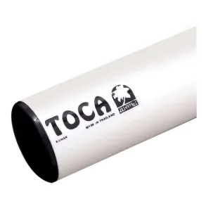 Shaker Toca T3106 Redondo De Plastico 6 Pulgadas Blanco