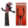 Soporte De Pared Para Guitarra Ukelele Charango Con Tarugo Chromo