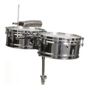Timbaleta Toca T315 Elite Series Timbal 14 Y 15 Cromado