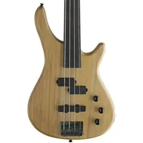 Bajo Eléctrico Stagg Fretless Fusion Precision Jazz Bass 4 Cuerdas Natural