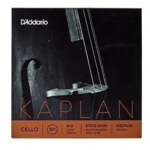 Encordado Para Cello Daddario 4/4 Kaplan Tension Media