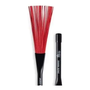 Escobillas Vic Firth Jazz Rake Con Cerdas De Nylon Bjr