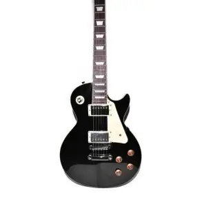 Guitarra Electrica Leonard Tipo Les Paul Color Negro