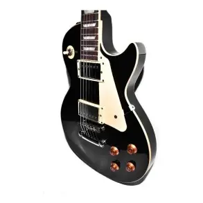 Guitarra Electrica Leonard Tipo Les Paul Color Negro