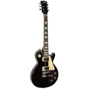 Guitarra Electrica Leonard Tipo Les Paul Color Negro