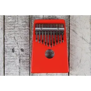 Kalimba De Madera Con 10 Notas Stagg Kalikid10 Colores KALIKID10RD